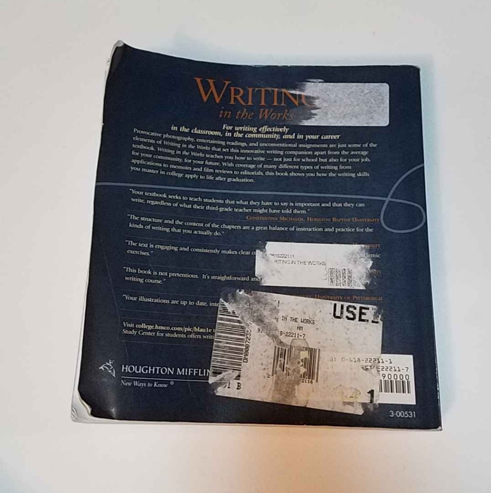 Writing In The Works textbook - Picture 3 of 10